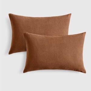 Quince 12x20 Corduroy Velvet Pillow Cover Set
